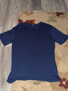Men's Short Sleeve Navy - Unbranded